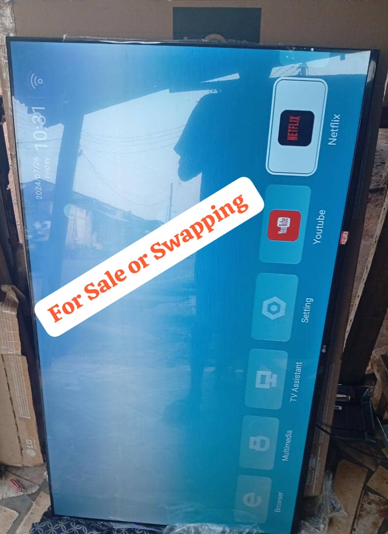 65 Inches LG SMART TV